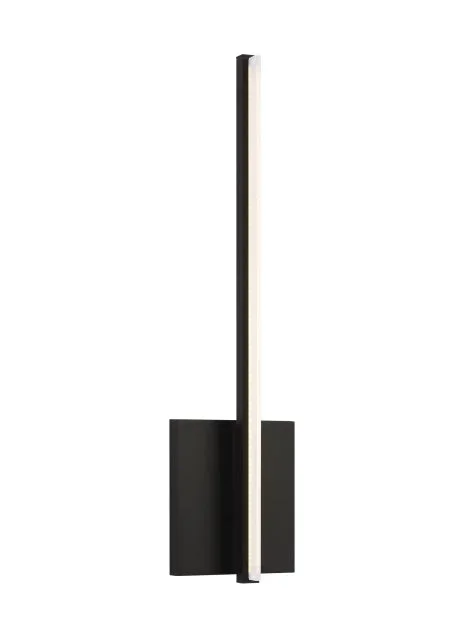 Visual Comfort Modern – 700WSKNWB-LED930 – LED Wall Sconce – Kenway – Matte Black – 700WSKNWBLED930