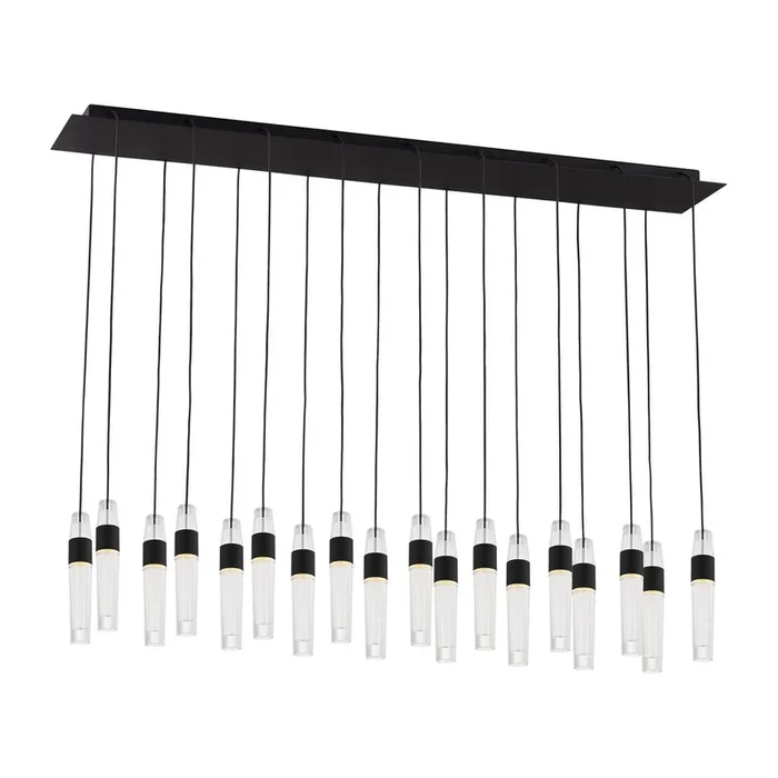 Visual Comfort Modern – SLCH40227B – LED Chandelier – Lassell – Nightshade Black – SLCH40227B