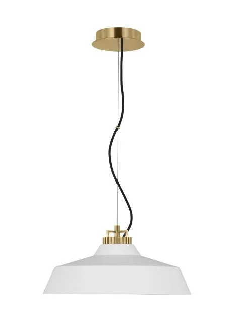 Visual Comfort Modern – SLPD12827WNB – LED Pendant – Natural Brass – SLPD12827WNB