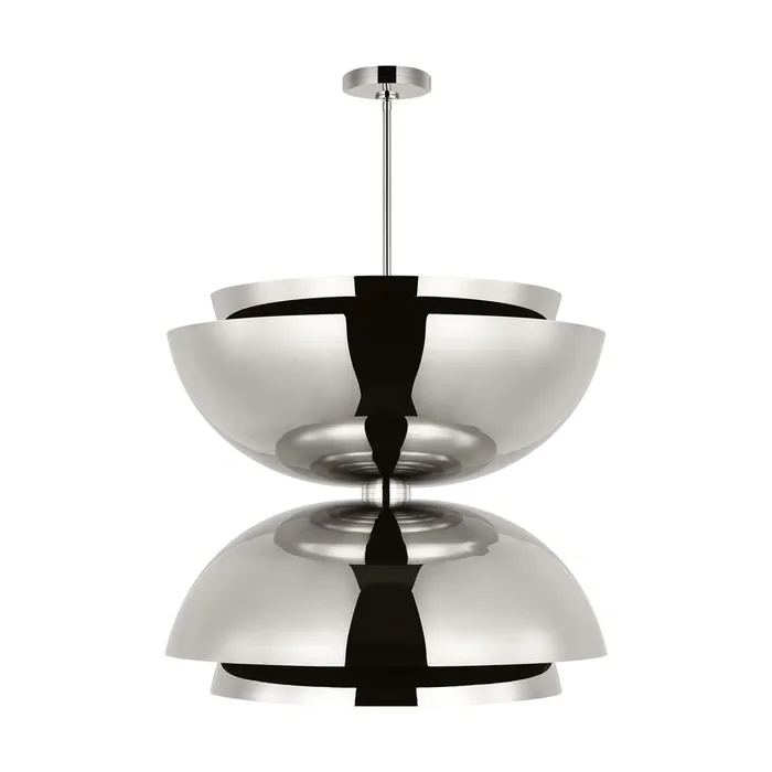 Visual Comfort Modern – SLPD32027N – LED Pendant – Shanti – Polished Nickel – SLPD32027N