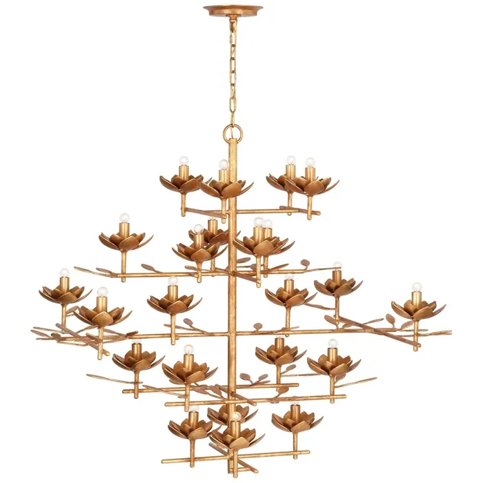 Visual Comfort Signature – LED Chandelier – Clementine – JN5162AGL