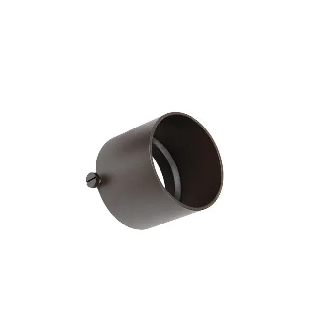 W.A.C. Lighting – 5111-SNOOT-BK – Glare Control Accessories – 5111 – Black on Aluminum – 5111SNOOTBK