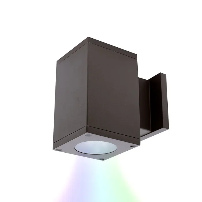 W.A.C. Lighting – DC-WS05-FS-CC-BZ – LED Wall Light – Cube Arch – Bronze – DCWS05FSCCBZ