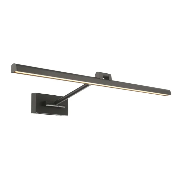 W.A.C. Lighting – PL-11025-BK – LED Swing Arm Wall Lamp – Reed – Black – PL11025BK