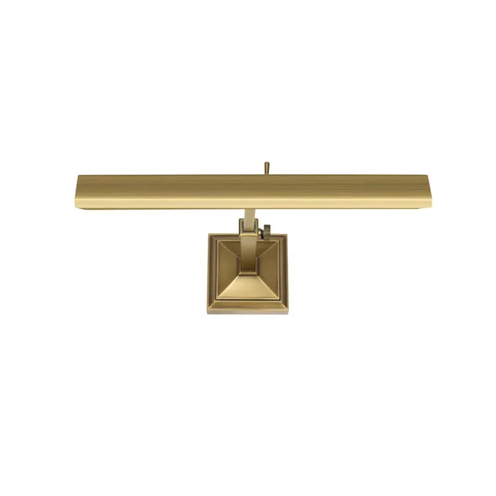 W.A.C. Lighting – PL-LED14-27-BB – LED Picture Light – Hemmingway – Burnished Brass – PLLED1427BB