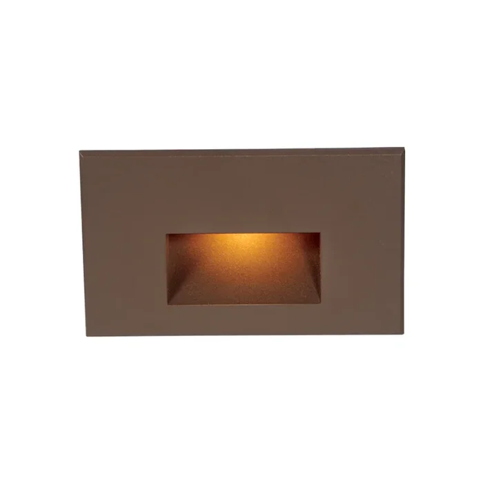 W.A.C. Lighting – WL-LED100-AM-BZ – LED Step and Wall Light – Led100 – Bronze on Aluminum – WLLED100AMBZ