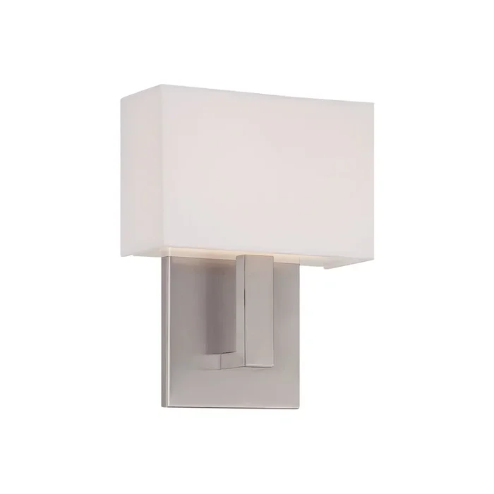 W.A.C. Lighting – WS-13107-BN – LED Wall Sconce – Manhattan – Brushed Nickel – WS13107BN
