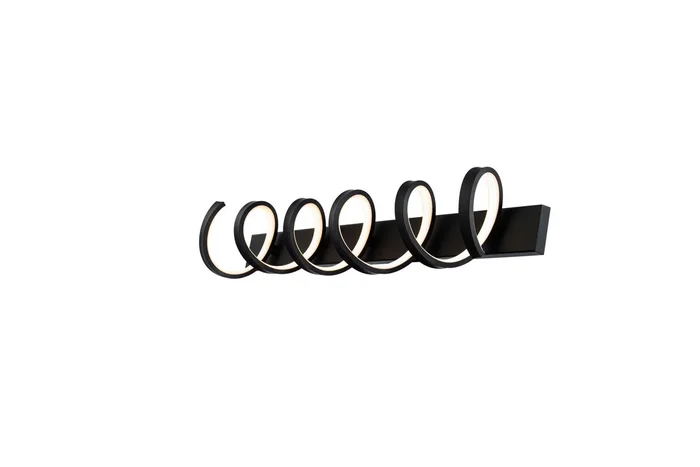 W.A.C. Lighting – WS-83139-BK – LED Bath – Marques – Black – WS83139BK