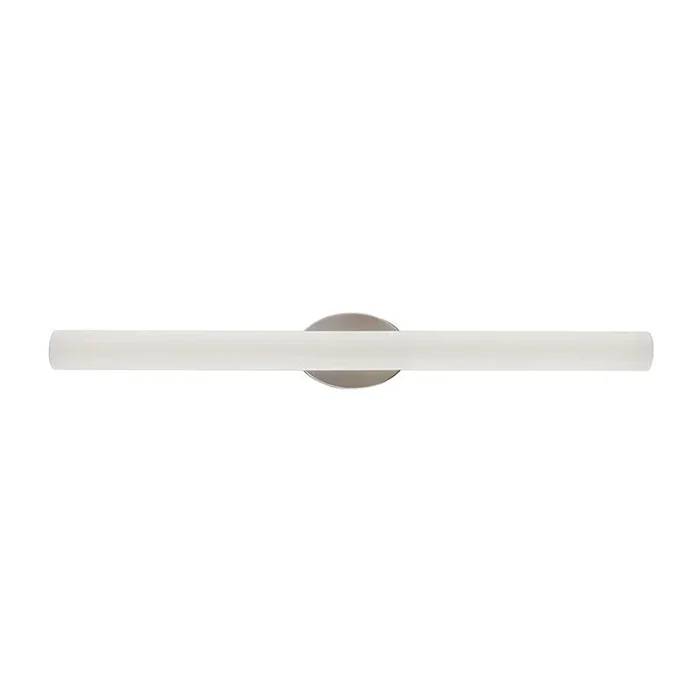 Westgate Manufacturing 36 Inch Architectural Vanity With Oval Base CCT Selectable 2700K/3000K/3500K/4000K/5000K 36W 2520Lm Brushed Nickel (LVO-36-MCT5-BN)