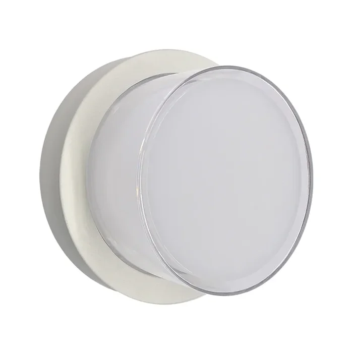 Westgate Manufacturing Outdoor IP65 Double Lens 12W 120V 650Lm 90 CRI Select 3000K/4000K/5000K Energy Star T24 White (LRS-E-MCT-C90-WH)