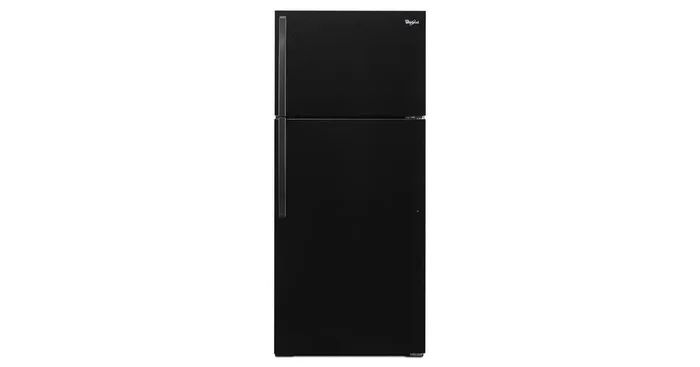 WHIRLPOOL 28-inch Wide Top Freezer Refrigerator – 14 cu. ft. WRT314TFDB