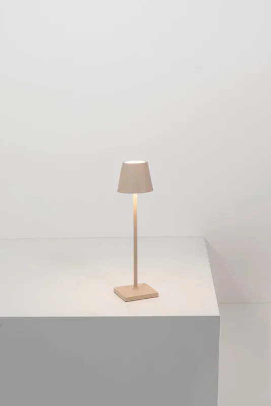 Zafferano – LD0490S3 – LED Table Lamp – Poldina – Sand – LD0490S3