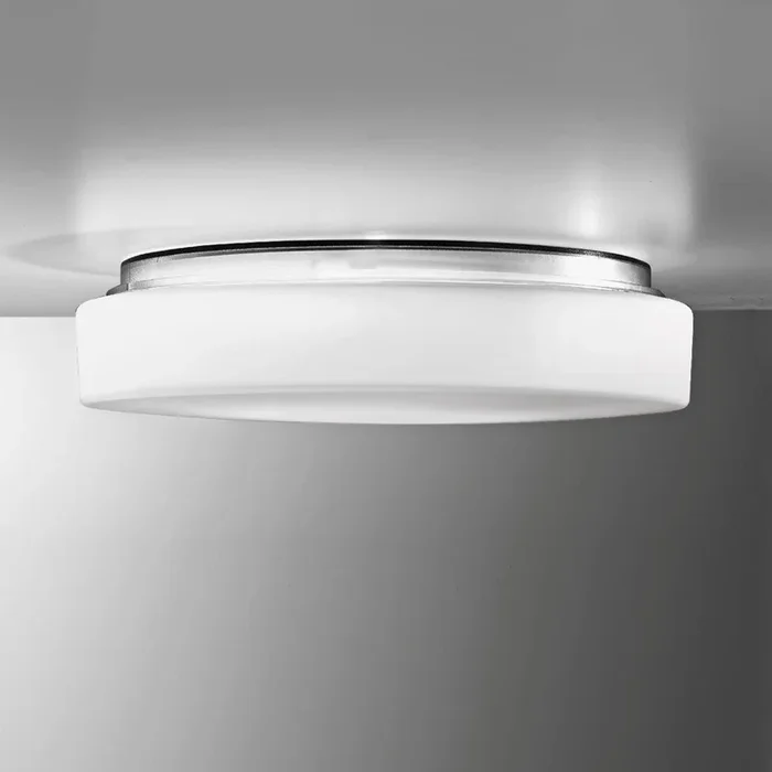 Zafferano – ZA-LD870113N3 – LED Wall / Ceiling Light – Drum – White – ZALD870113N3