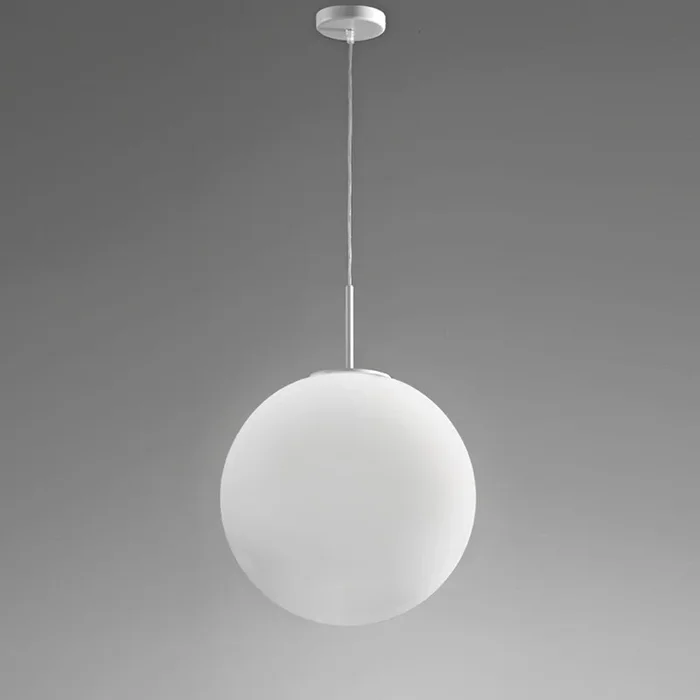 Zafferano – ZA-LL4101B – One Light Pendant – Sferis – White – ZALL4101B